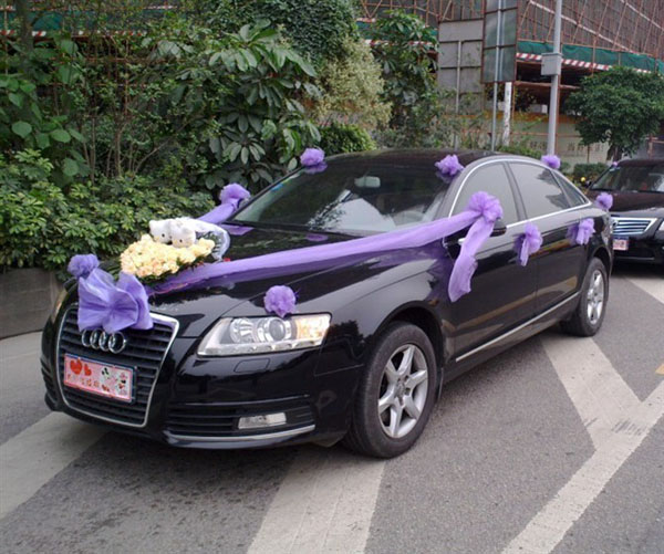 奧迪A6L婚禮花車(chē)