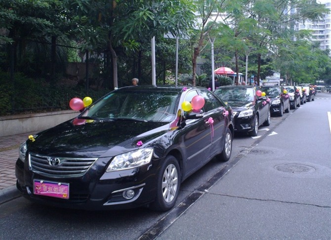 豐田凱美瑞婚禮花車(chē)